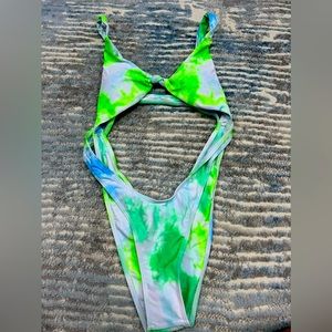 Brand New Never Worn Tie-Dye Monokini